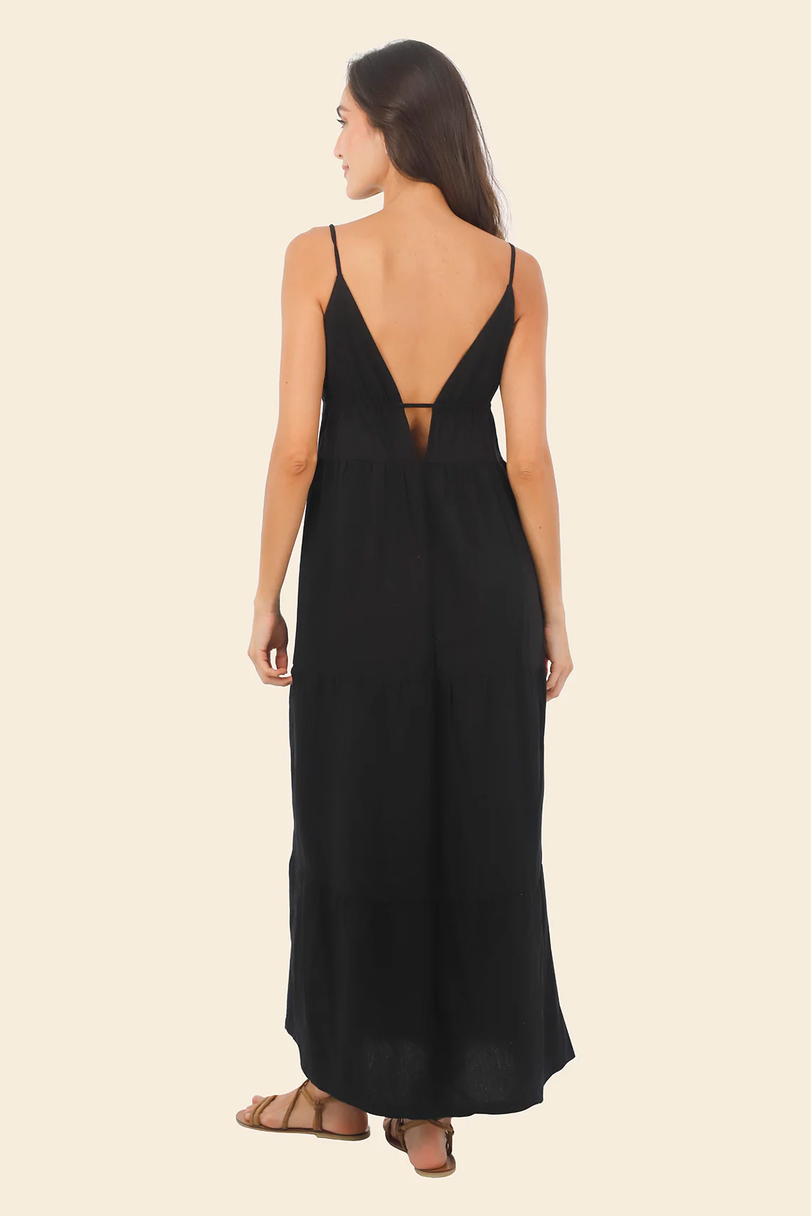 Black Alhena Dress - Image 2
