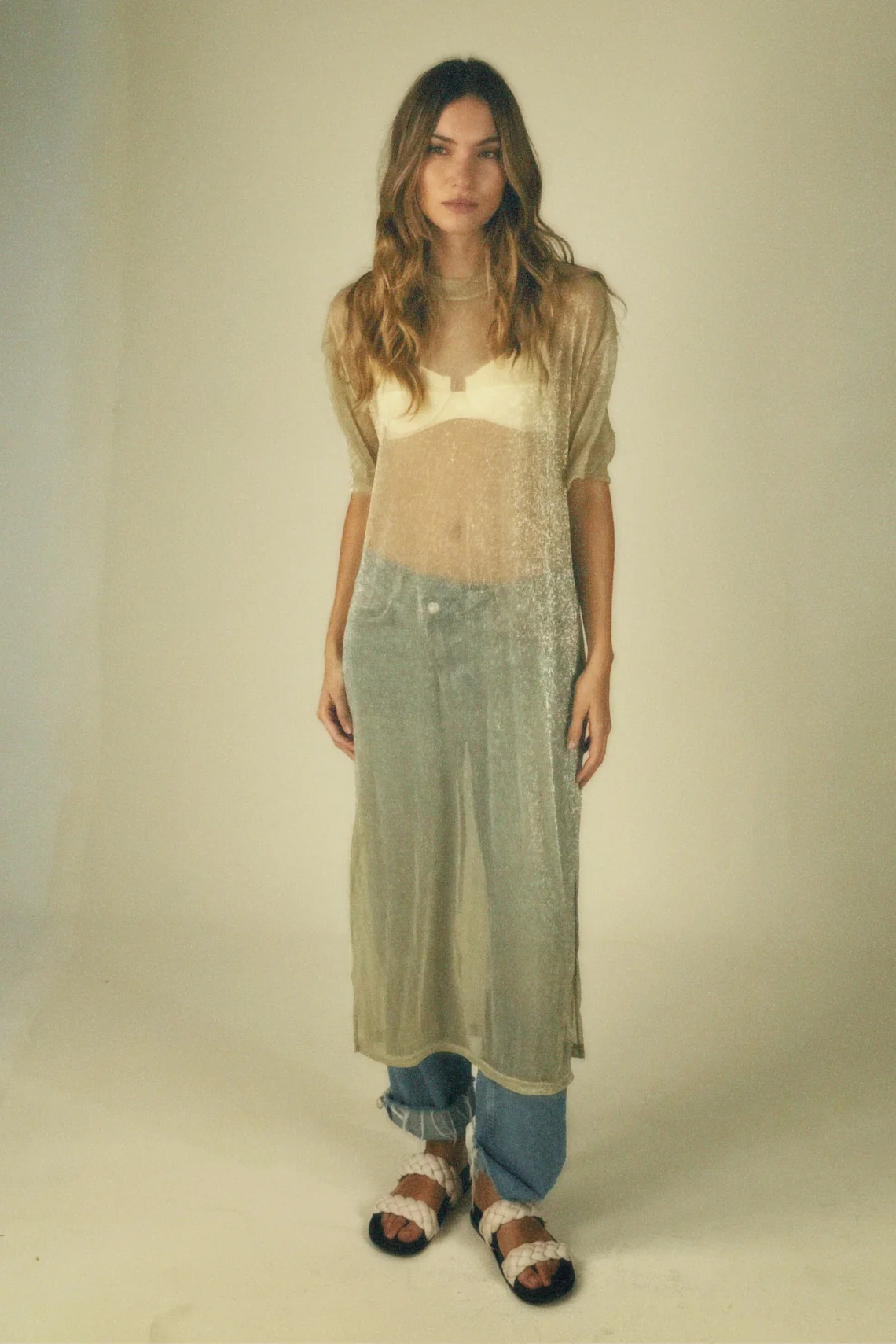 Golden Glow Sahara Dress