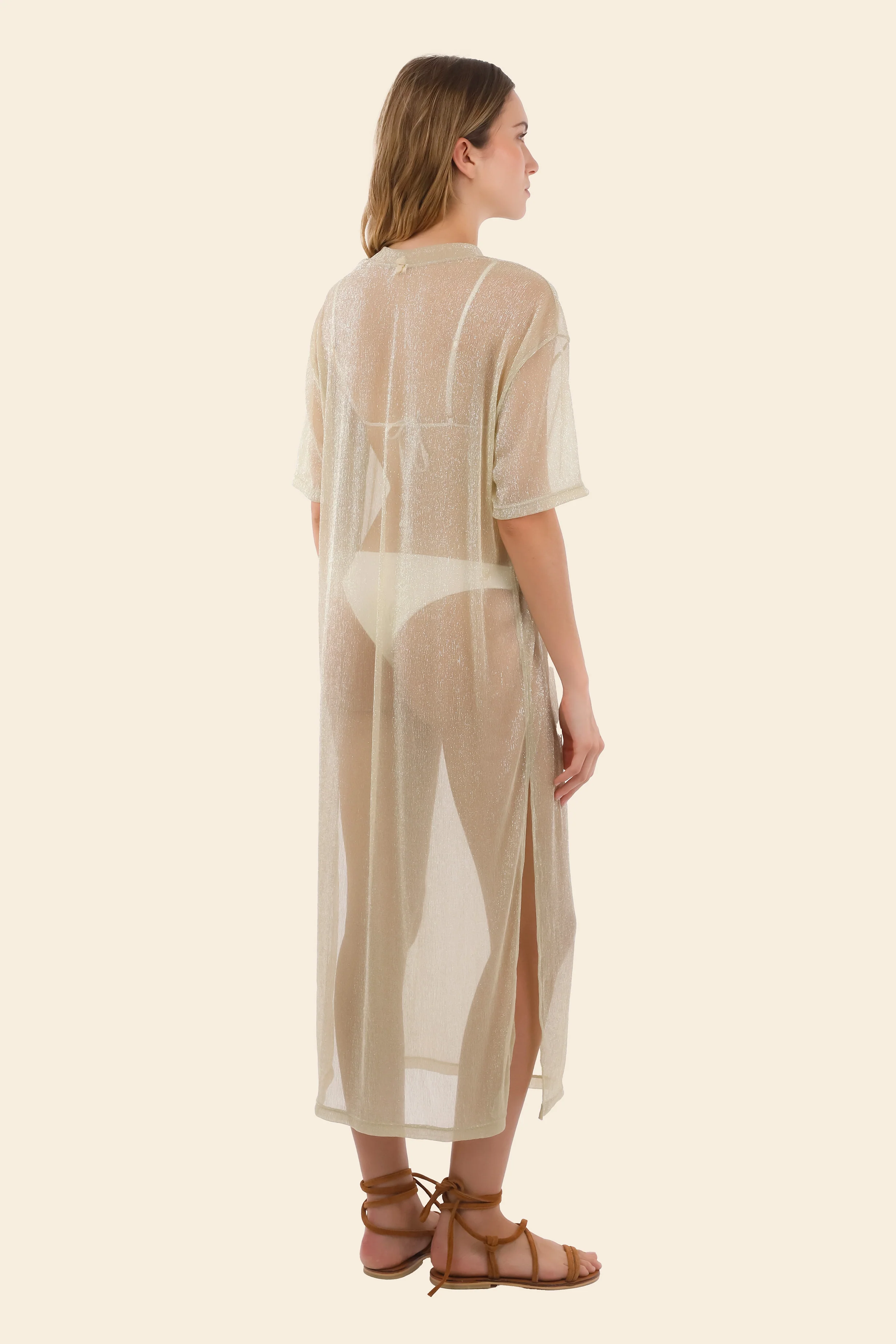 Golden Glow Sahara Dress - Image 3