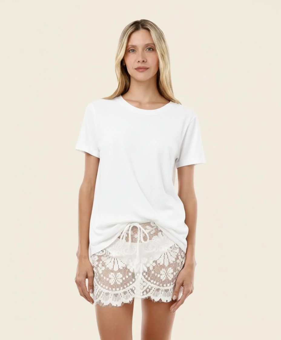 Ivory Encaje Skirt - Image 3