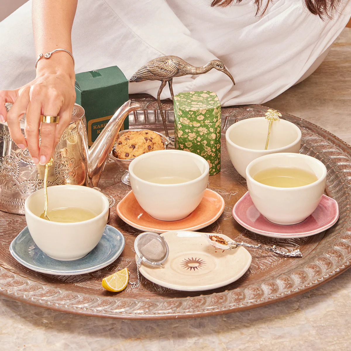 Set de Café / Té Corona x Malai 4 Puestos 8 Piezas - Image 6