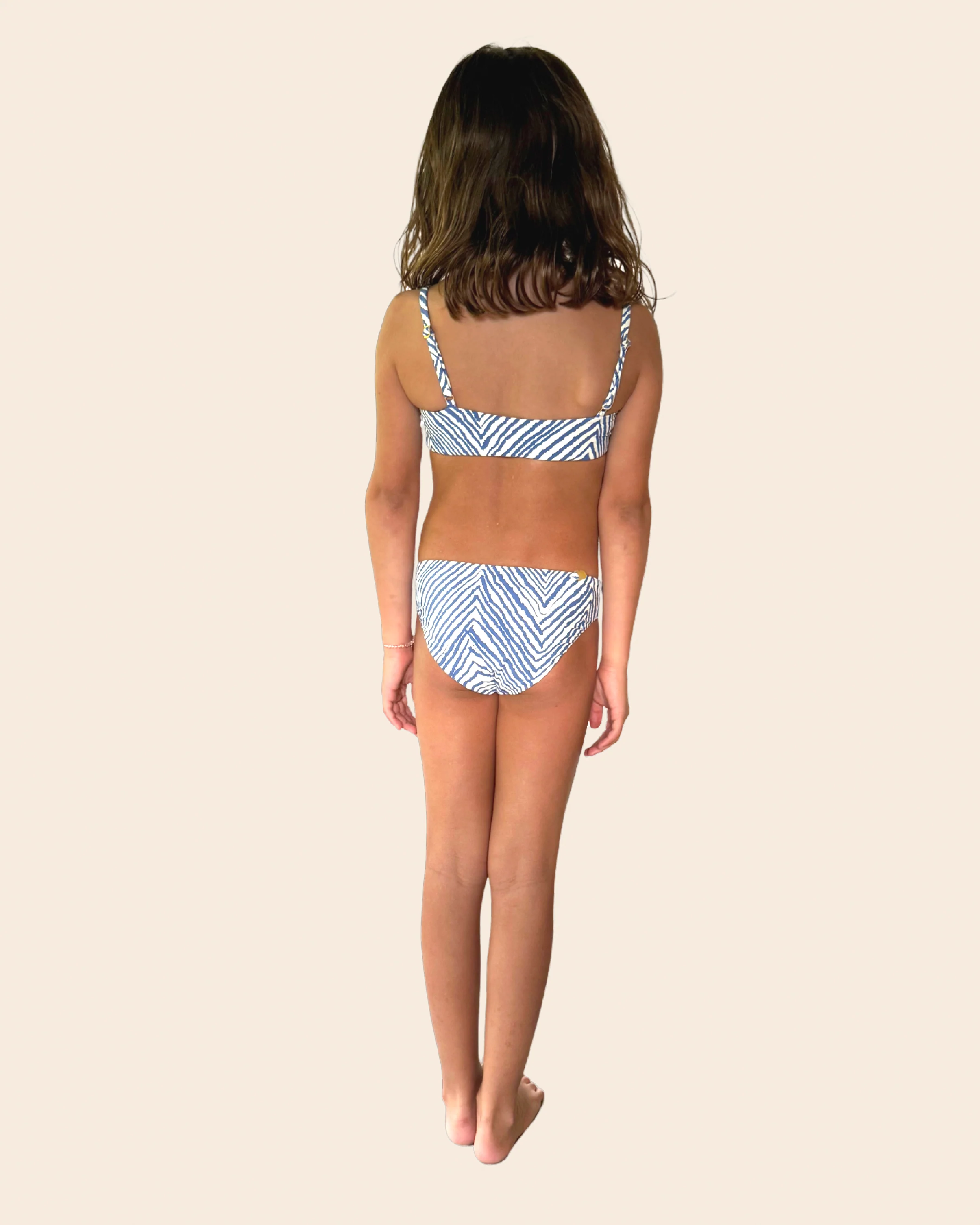 Zebra Line Blue Atena Kids Set - Image 2